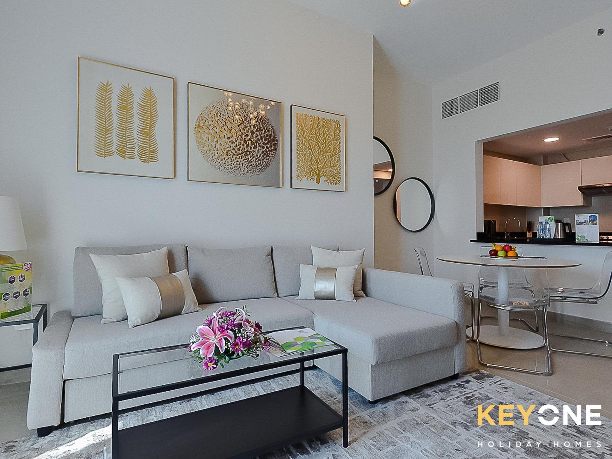 Sophisticated One Bedroom With Full Marina View Dubai Eksteriør billede
