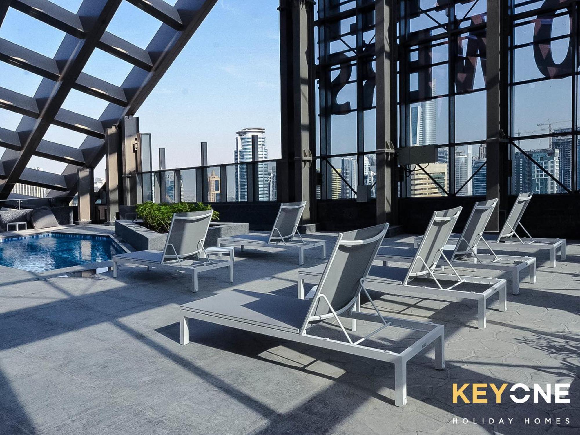 Sophisticated One Bedroom With Full Marina View Dubai Eksteriør billede